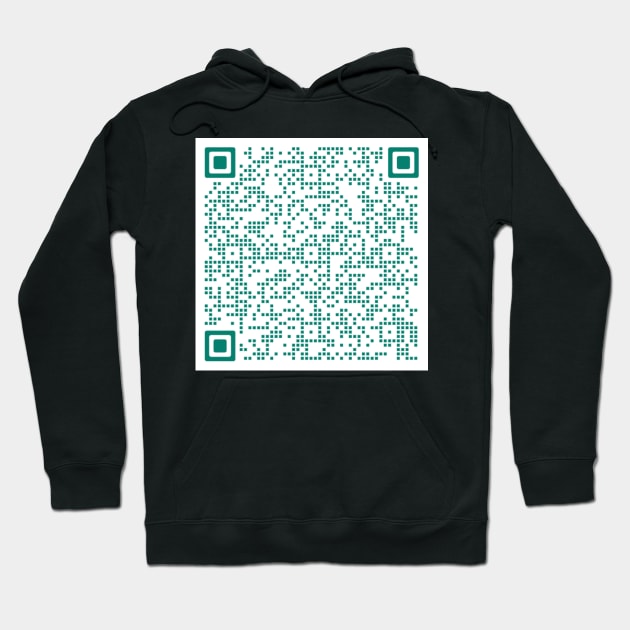 18 QR code Hoodie by designr-shop